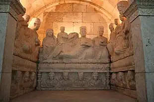 3rd century Palmyrene funerary sarcagrophi