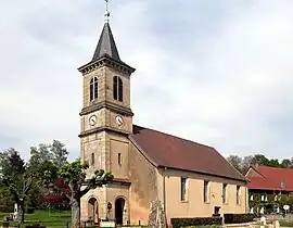 The Lutheran church in Dambenois