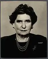 Dame Hilda Ross passport photo (1952)