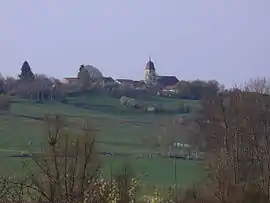 A general view of Dampierre-lès-Conflans