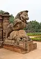 A simha-gaja at the entrance