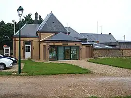 The town hall in Dancy