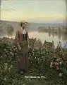 Maria on the Terrace, Rolleboise Rehs Galleries