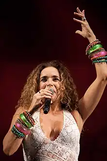 Daniela Mercury in 2010.