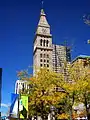 Tower viewed from 16th Street, looking north