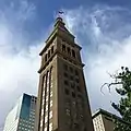 View of Daniels & Fisher Tower from the street