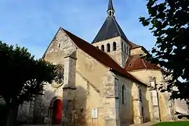 The church in Dannemoine