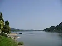 Danube river from Nagymaros