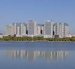 Wanbao Lake in Sartu District, Daqing