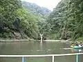 The lake at Ganga Maya Park