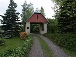 Gates of Saint Agatha leading into the village