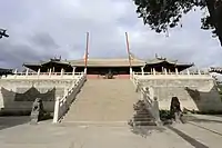 The Mahavira Hall at Huayan Temple.