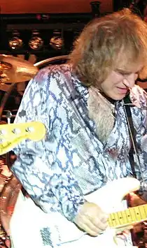 Amato with REO Speedwagon in 2007