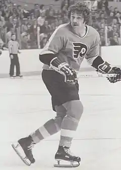 Dave Schultz played five seasons for the Flyers.