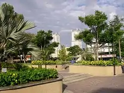 Main square with church