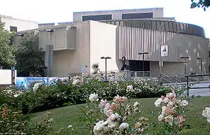 David Lawrence Hall, completed in 1968, an academic building at the University of Pittsburgh, at Forbes Avenue.