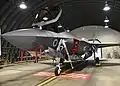 A F-35I Adir of 140th Squadron "Golden Eagle" (see eagle symbol) in its shelter