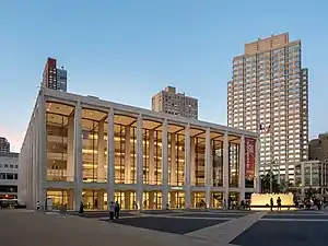 Exterior of David Geffen Hall