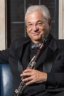 Clarinetist David Shifrin at Yale University. Photo by Yuki Tei.