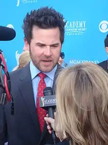 David Nail being interviewed in April 2010.