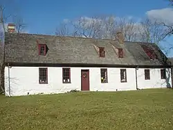 The Anne Arundel Free School, constructed sometime between 1724 and 1746, is located in Davidsonville in the community of Lavall