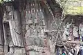 Statues of various Buddhas at Baodingshan