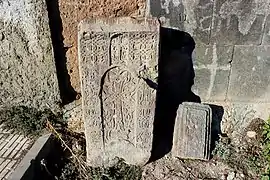 Khachkars near the south entrance