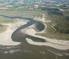 Aerial view of De Slufter