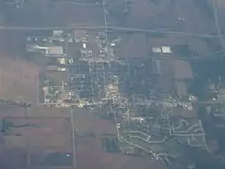 Aerial view of DeWitt