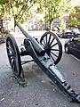 De Bange 90 mm cannon.