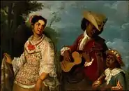 Mulatto and Mestiza, produce Mulatto, he is Torna Atrás [throwback]" by Juan Rodríguez Juárez