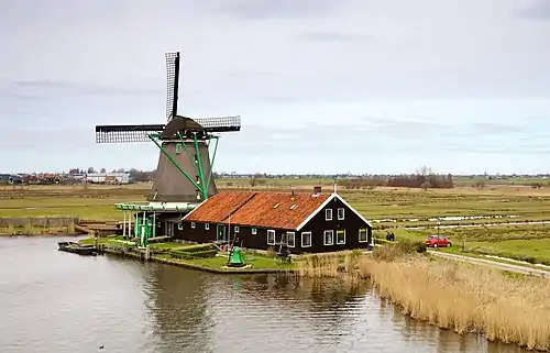 Image 44De Zoeker windmill, Netherlands.  (from Portal:Architecture/Industrial images)