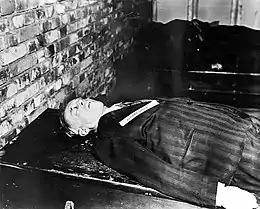 The body of Joachim von Ribbentrop