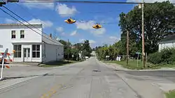 Looking west on Ohio Highway 125 in Decatur.