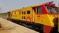 Dedicated WDP 3A ready to haul the 22120 Tejas Express at Karmali