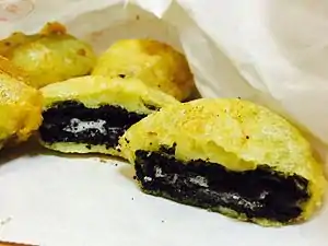 A deep Fried Oreo