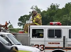 A Kentland fire truck in 2009.