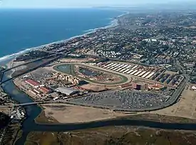 The Del Mar racetrack