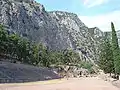 Stadium at the sanctuary of Apollo in Delphi, Greece