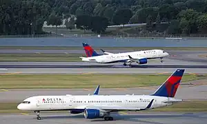 Boeing 757 and Airbus A220-300