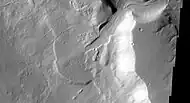 Delta in Ismenius Lacus quadrangle, as seen by THEMIS.