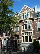 Gentleman residence at Jan van Nassaustraat (1899) designed in eclectic architecture