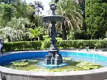 Cupid fountain in Arboretum