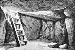 Denghoog passage grave interior