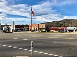 Depot Street in Downtown Clyde