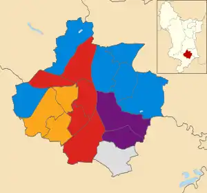 2019 results map