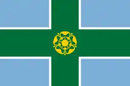 Flag of Derbyshire