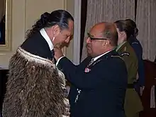 Derek Lardelli ONZM investiture