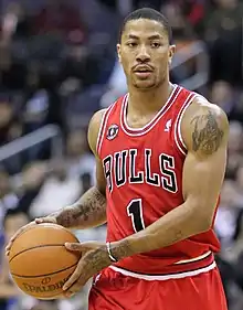 Derrick Rose in Washington, D.C.