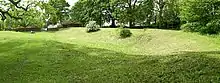 Surviving earthworks at Malton